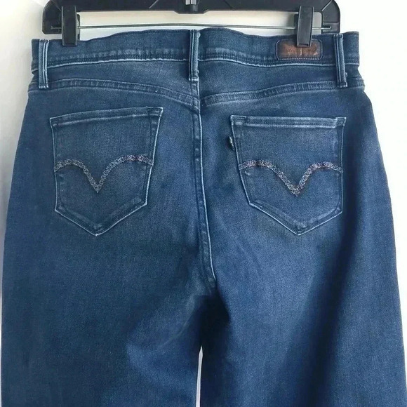 Levi's perfectly Slimming 512 straight leg jeans 12M w31 l32 - Picture 1 of 11